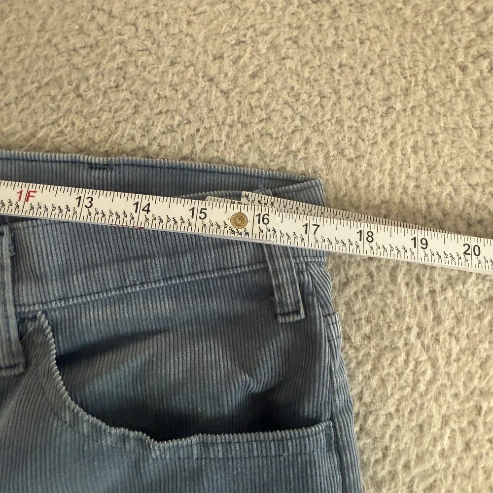 Vintage Levi's Corduroy Pants 34x31 Blue‎ Made USA Talon Zip 70s